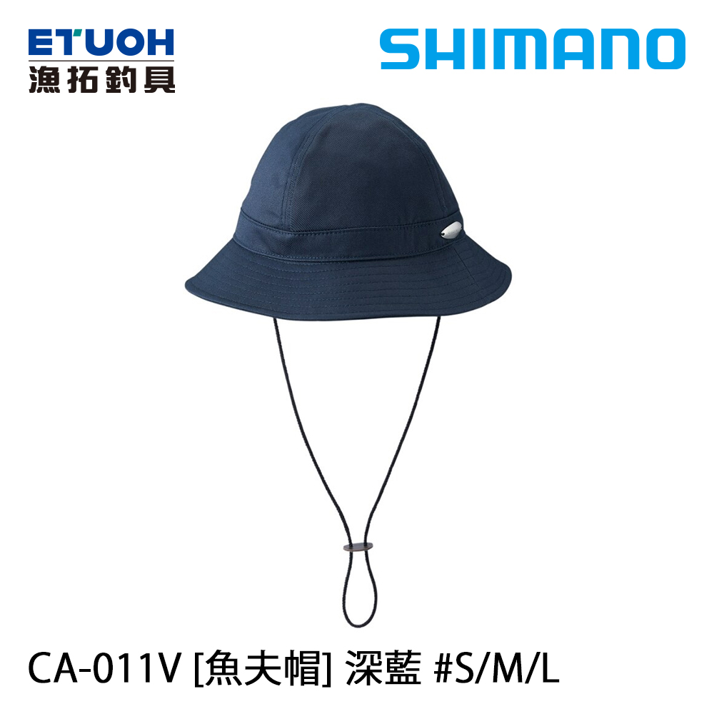 SHIMANO CA-011V 深藍 [魚夫帽]